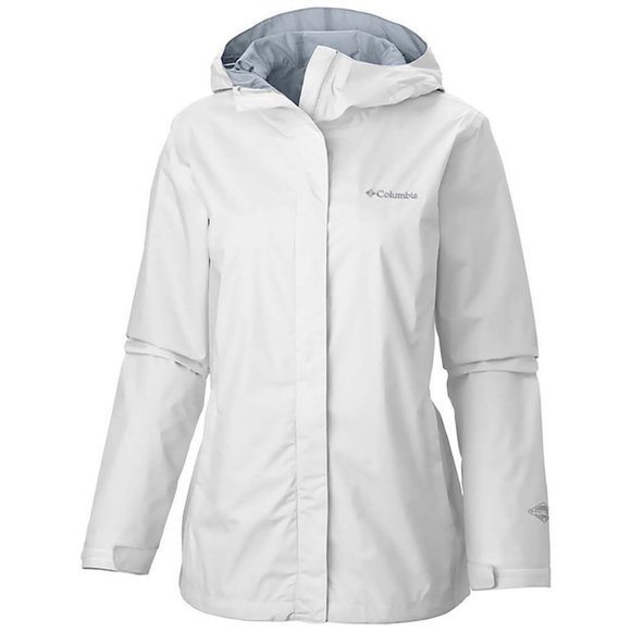 Columbia Jackets & Blazers - Columbia Rain Jacket White Waterproof & Breathable Womens XS
